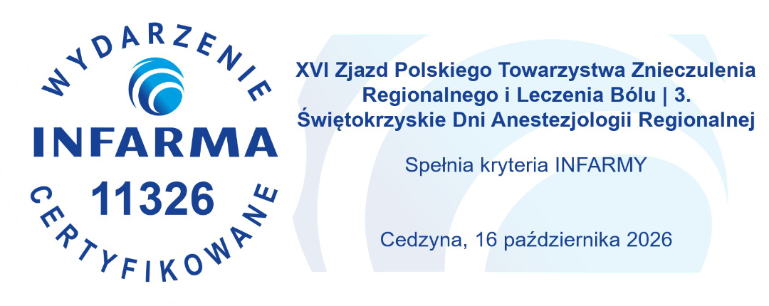 Spełnia kryteria Infarmy